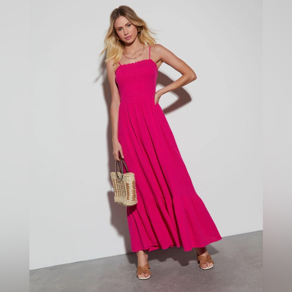 Pink Maxi Dress